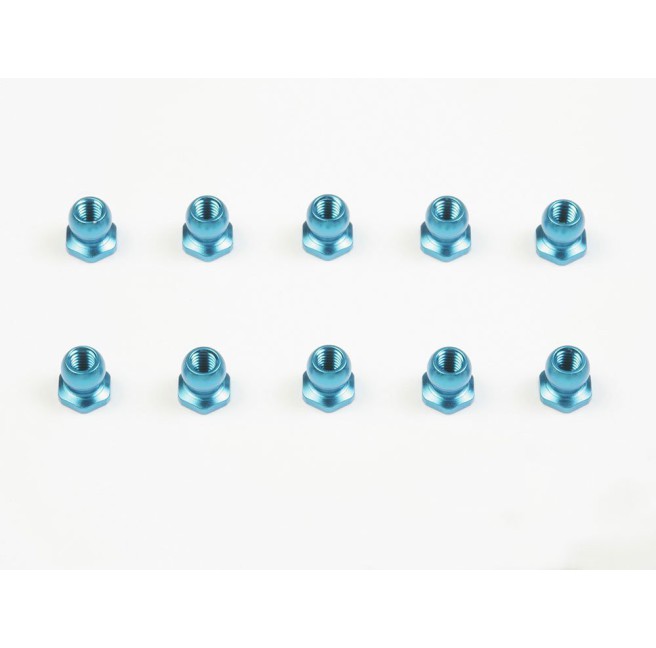 Nakrętki kulowe 5mm blue 10 | Tamiya 53869