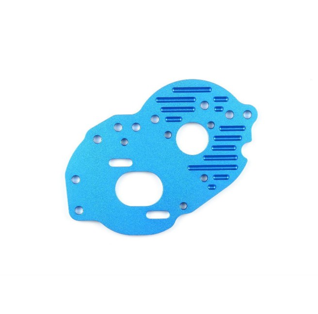 Aluminum Blue Engine Plate | Tamiya 54223