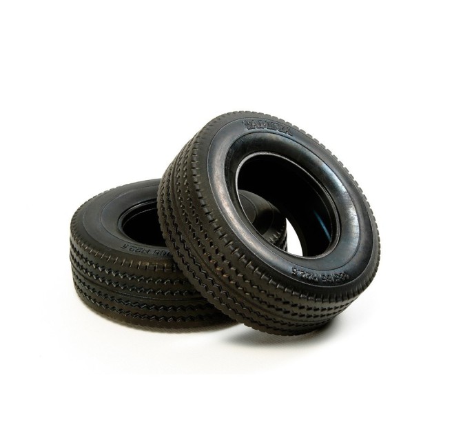 30mm Hard RC Tractor Truck Tires - Pack of 2