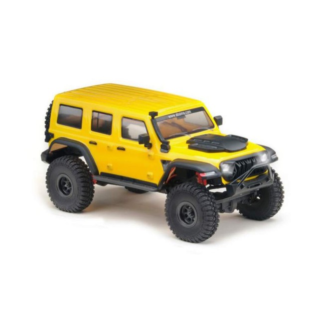Absima Mini Crawler Wrangler Gelb 1:18 4WD RTR 18024