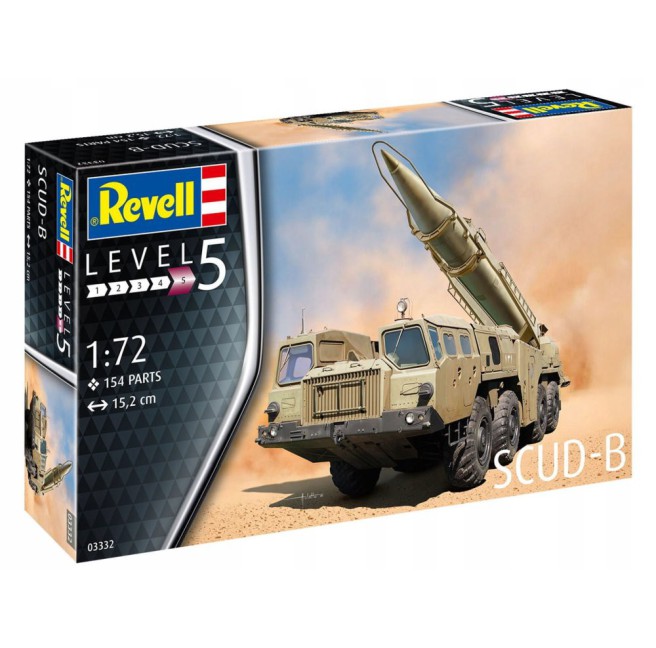 1/72 Scale Scud-B Rocket Launcher Model Kit by Revell