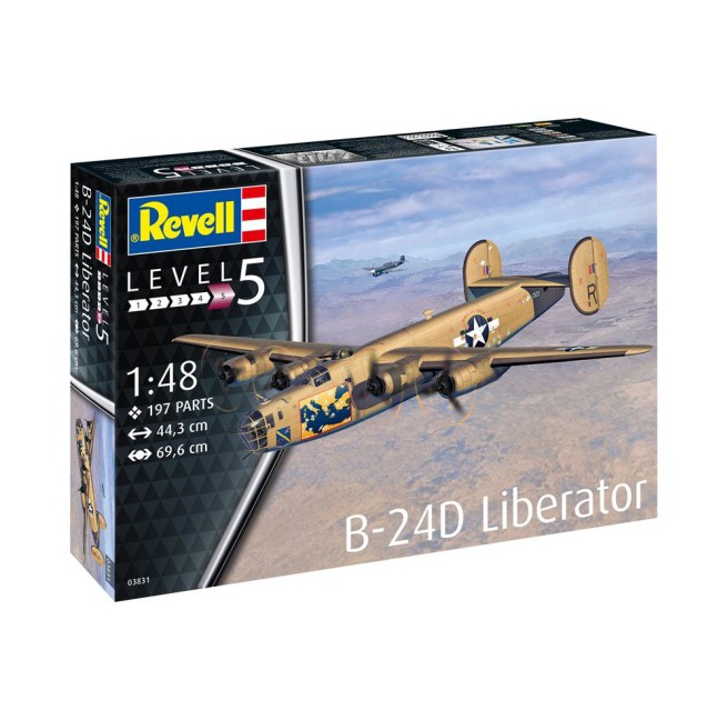 Revell 03831 B-24D Liberator Modellbausatz 1:48