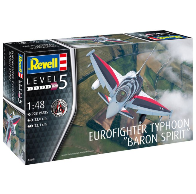 Revell 03848 Eurofighter Typhoon „Baron Sprit“ Modellbausatz 1:48