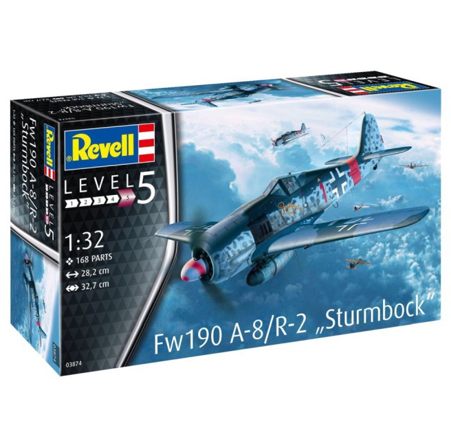 Revell 1/32 Fw190 A-8/R-2 Sturmbock Model Kit