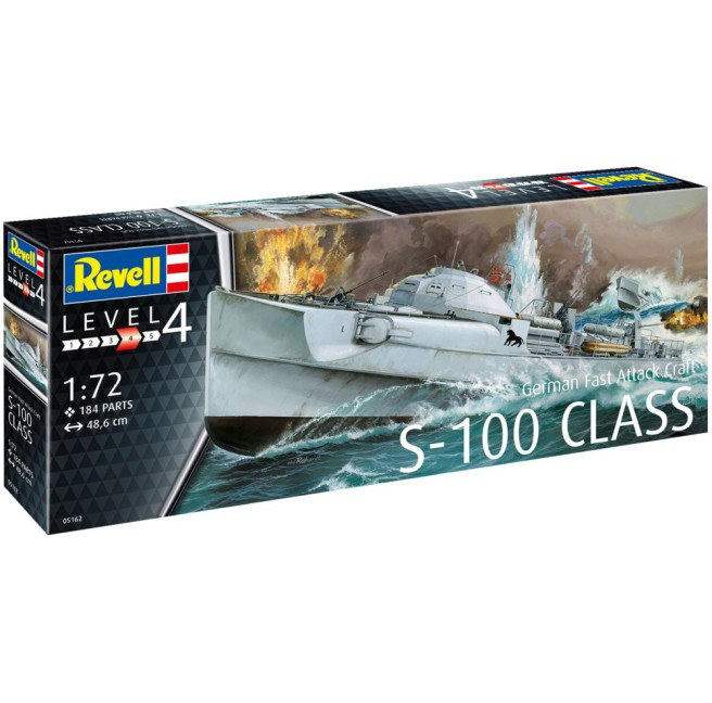 Fast Attack Craft S-100 Class Model Kit 1:72 by Revell