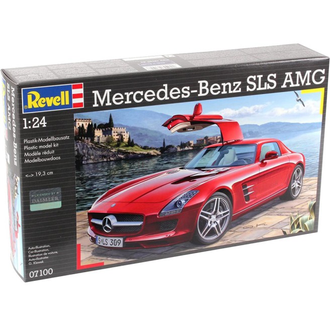 1/24 Samochód do sklejania Mercedes-Benz SLS AMG | Revell 07100