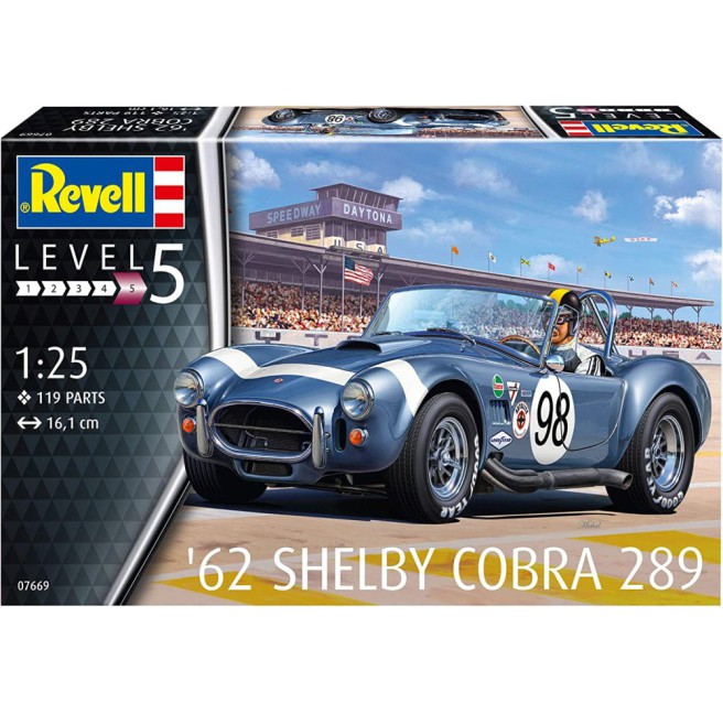 1/24 Samochód do sklejania Shelby Cobra 289 | Revell 07669
