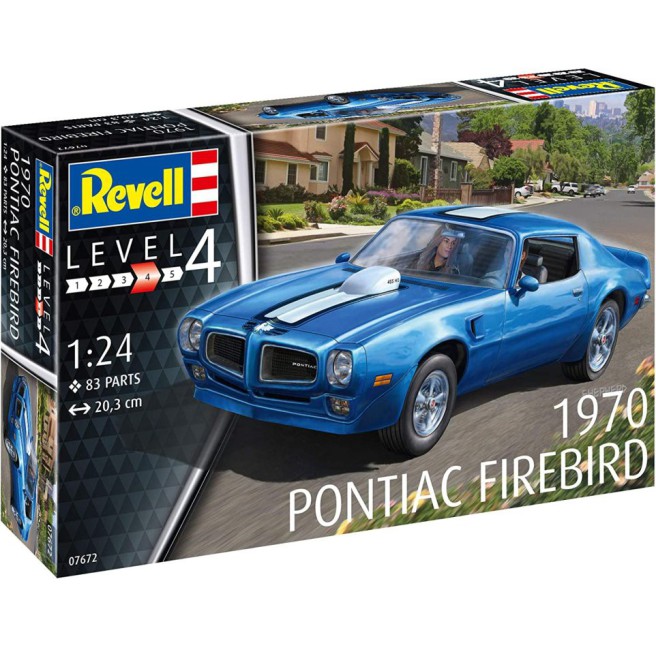 Pontiac Firebird 1970 Modellbausatz 1:24 | Revell 07672