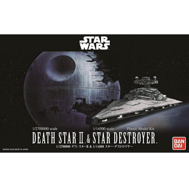 Star Wars Death Star II & Imperial Star Destroyer Model Kit by Revell 01207