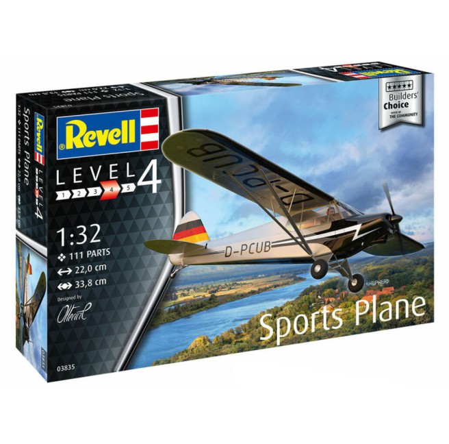 Revell 03835 Sportflugzeug Bausatz 1:32