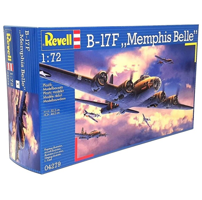Boeing B-17F Memphis Belle Model Kit 1:72 by Revell