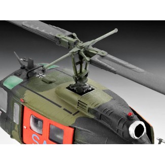 Bell UH-1D SAR Helicopter Model Kit 1/72 Scale by Revell