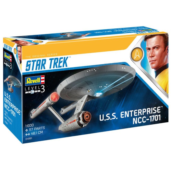 Starship Enterprise NCC-1701 Model Kit 1/600 Scale