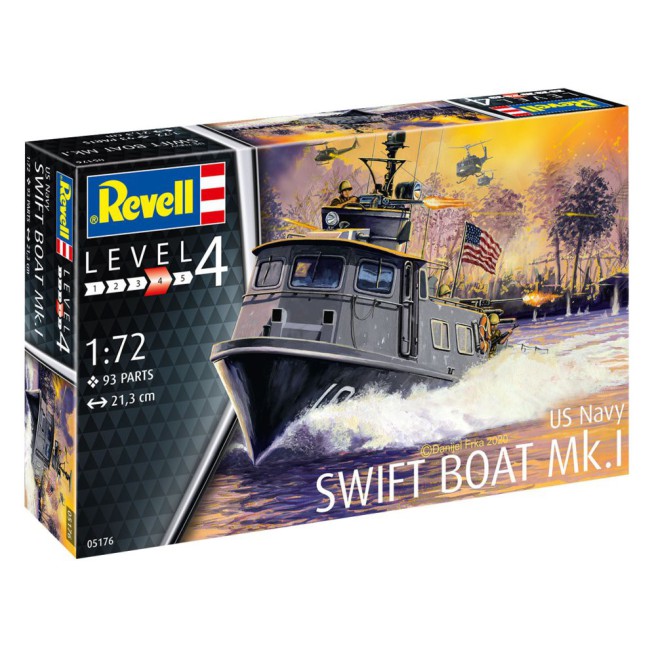 Revell 05176 US Navy Swift Boat Mk.I Bausatz 1/72