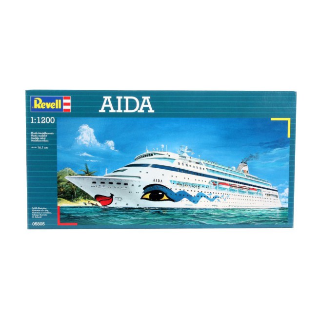 Aida Titanic 1:1200 Cruise Ship Model Kit by Revell