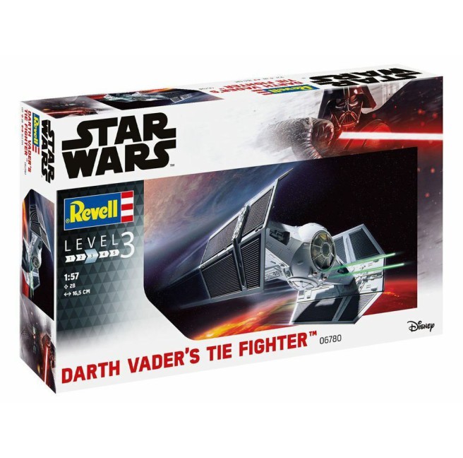 Darth Vader's TIE Fighter Model Kit 1/57 Scale by Revell