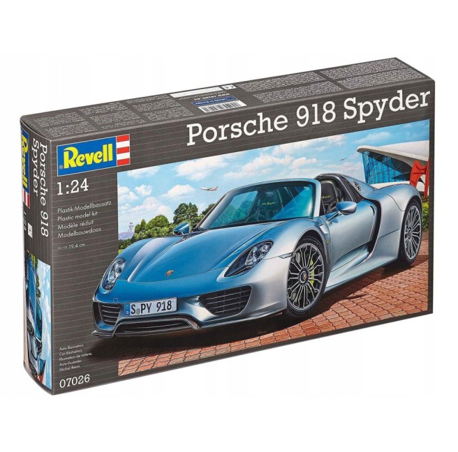 1/24 Samochód do sklejania Porsche 918 Spyder | Revell 07026
