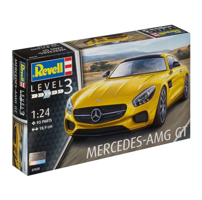 1/24 Samochód do sklejania Mercedes AMG GT | Revell 07028