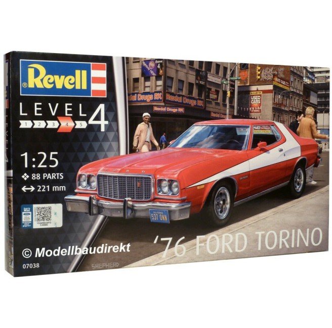 1/25 Samochód do sklejania Ford Torino 76 | Revell 07038