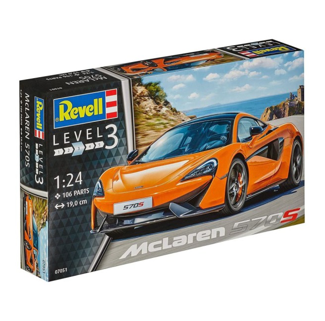 1/24 Samochód do sklejania McLaren 570S | Revell 07051