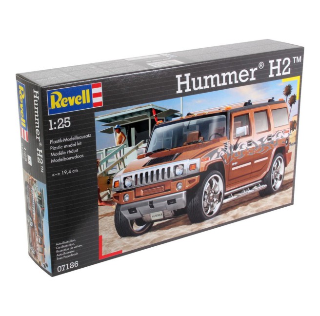 Hummer H2 Model Car Kit 1:25 Scale by Revell 07186