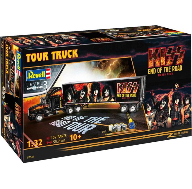 KISS Tour Truck Limited Edition Model Kit 1:32 Scale