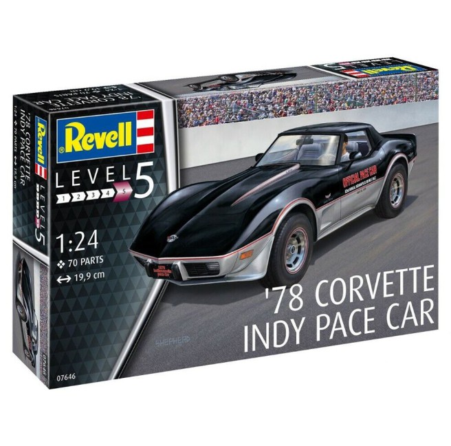 Corvette '78 Indy Pace Car Model Kit 1/24 by Revell