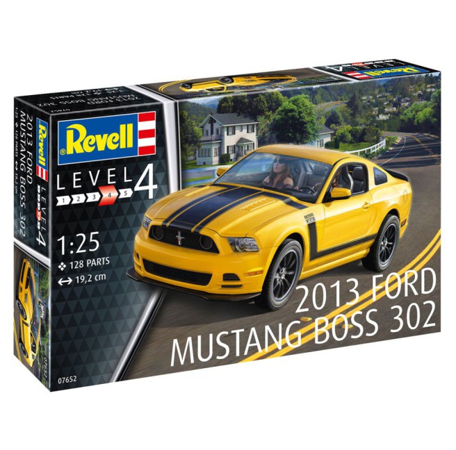 Ford Mustang Boss 302 Model Kit 1:24 Scale by Revell