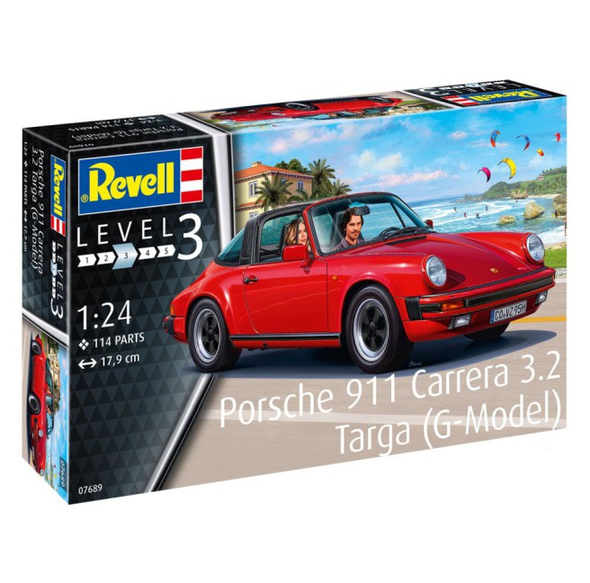 1/24 Samochód do sklejania Porsche 911 G Targa | Revell 07689