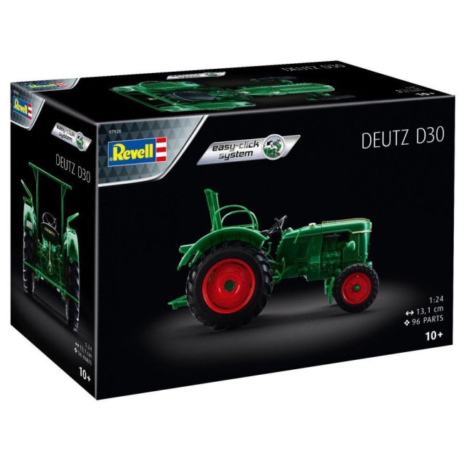 Deutz D30 Tractor Model Kit 1:24 Scale Easy Click System