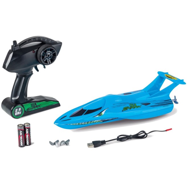 RC Rennboot Sea Shark 2,4 GHz 100% RTR
