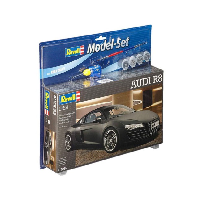 Audi R8 Model Car Kit with Paints and Tools
