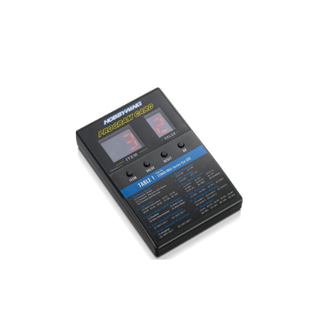 LED Programmer for Hobbywing ESCs - Compatible with Xerun, Ezrun, Quickrun