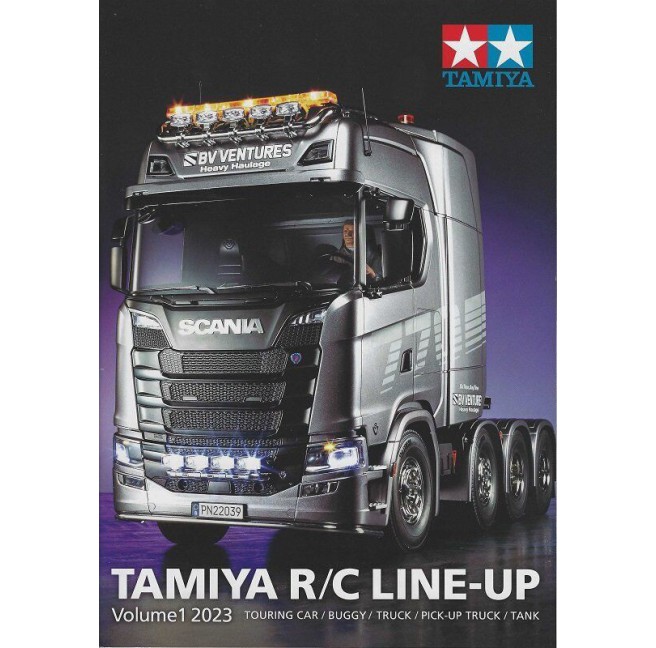 RC Line-up Vol. 1 2023 Katalog - Tamiya 64444