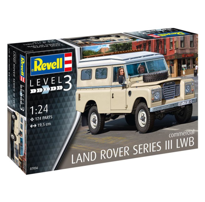 1/24 Samochód do sklejania Land Rover Series III | Revell 07056