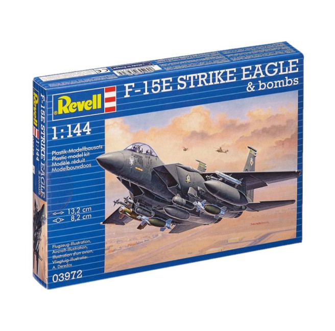 1/144 McDonnell Douglas F-15E Strike Eagle Model Kit