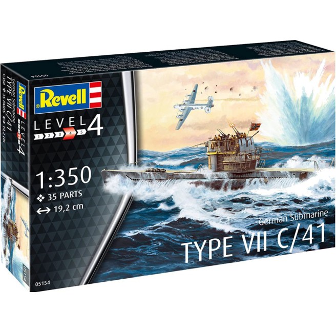 Revell 05154 | U-Boot Typ VII C Bausatz