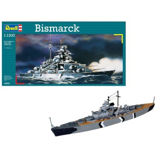 1/1200 Okręt do sklejania Bismarck | Revell 05802