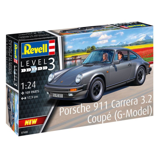 1/24 Samochód do sklejania Porsche 911 G Coupe | Revell 07688