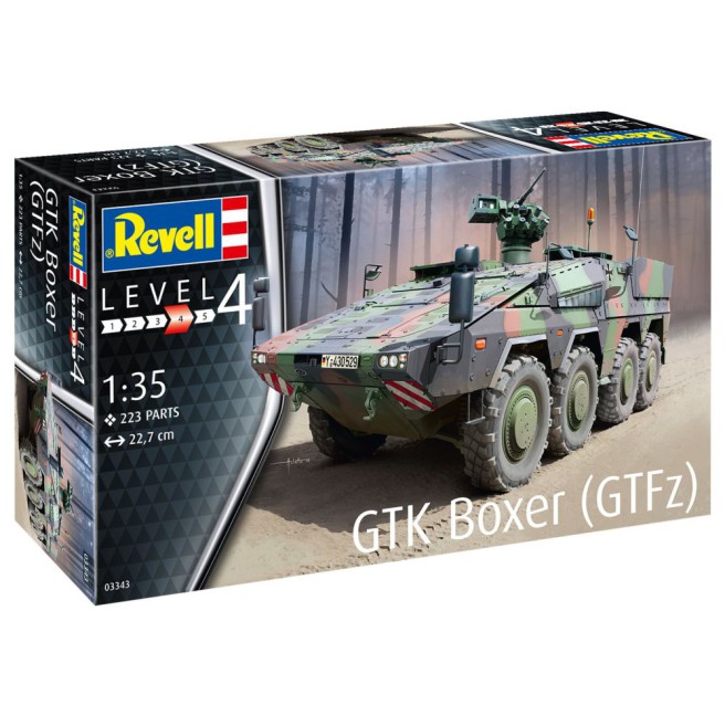 Revell 03343 GTK Boxer GTFz Modellbausatz 1:35