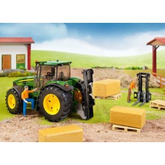 Bruder 02337 Widlak z paletami