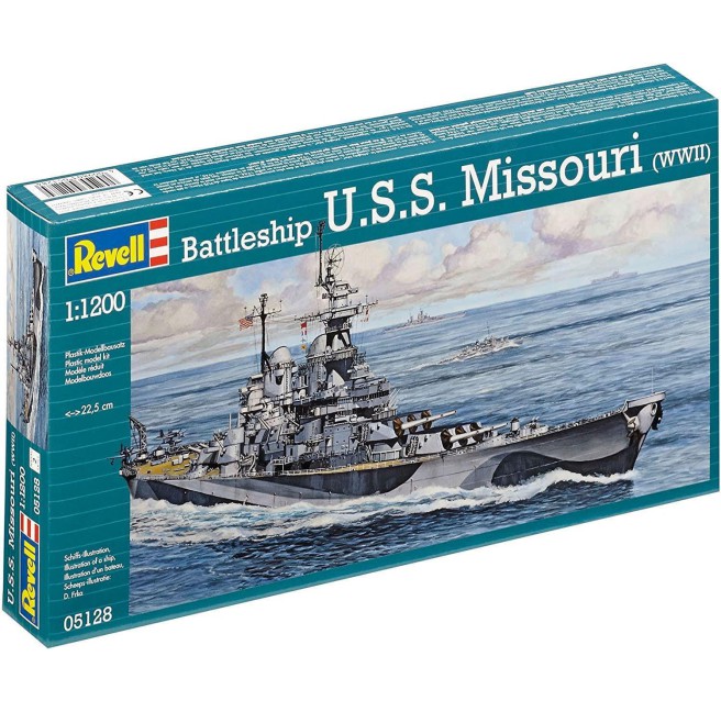 U.S.S. Missouri Modellbausatz 1:1200