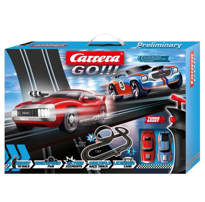 Carrera 62497 | Tor wyścigowy GO!!! Smokin Tyres 4,9m