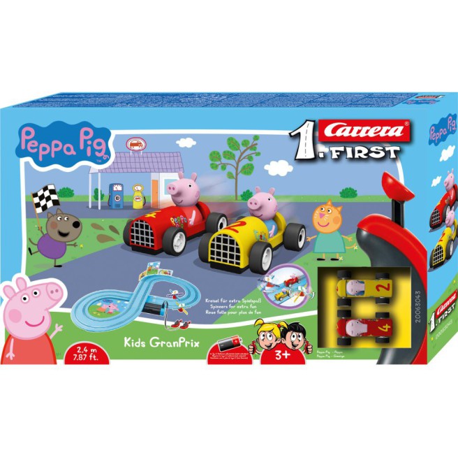 Carrera 63043 | Peppa Pig - Kids GranPrix 2,4 m Rennbahn
