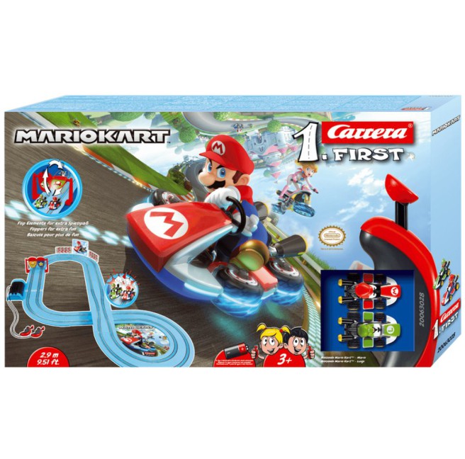 Carrera 63028 | Mario Kart™ - Mario vs. Luigi 2,9 m Rennstrecke