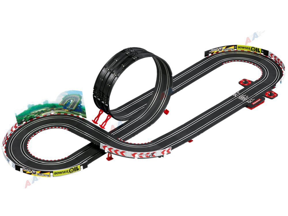 Circuit électrique Hot Wheels 4,9m - Carrera GO!!! 2 voitures, loopin