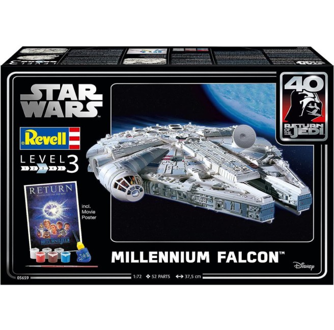 Millennium Falcon Model Kit with Paints and Tools