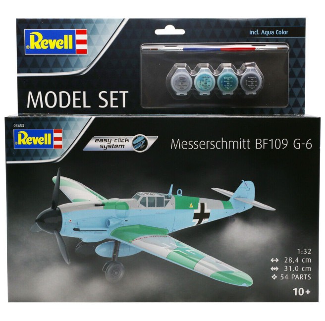 1/32 Model Set Samolot Messerschmitt Bf109G-6 Revell