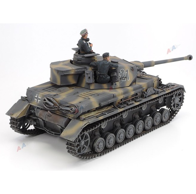 Kit Maquette Tamiya Panzer IV Ausf.G Avec Moto – Front De L'Est – Échelle 1/35 – Plastique à Monter