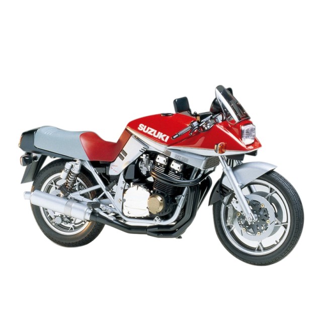Suzuki GSX1100S Katana Custom Tuned Motorcycle Model Kit by Tamiya 14065